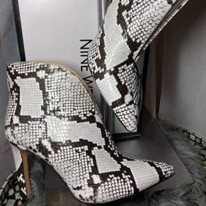 Animal Print Ankle Boots